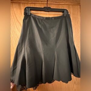 The Limited lace trim suit skirt.